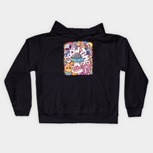 Shoe Time Doodles Kids Hoodie